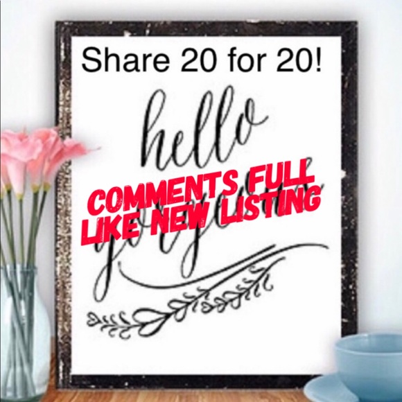 Other - 🆕Listing! Share 20 Listings for 20 return Shares